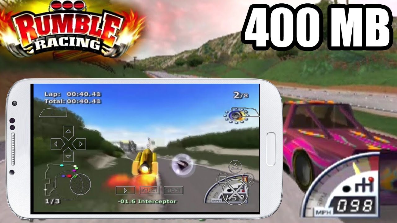 Rumble Racing PPSSPP Android ISO File Download